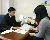 ご来社で相談イメージ